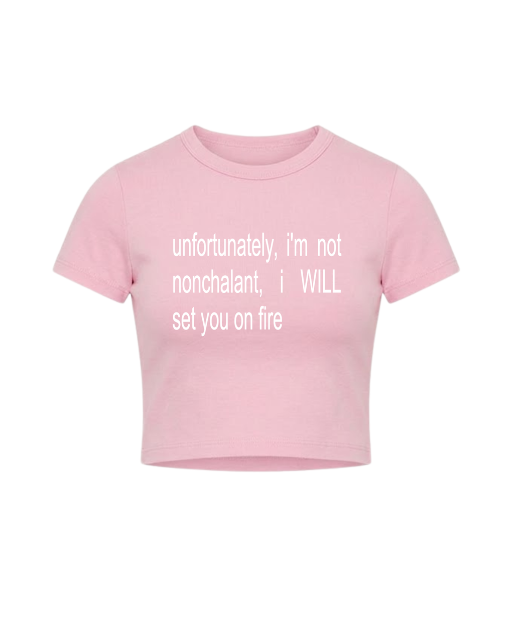 NOT NONCHALANT BABY TEE