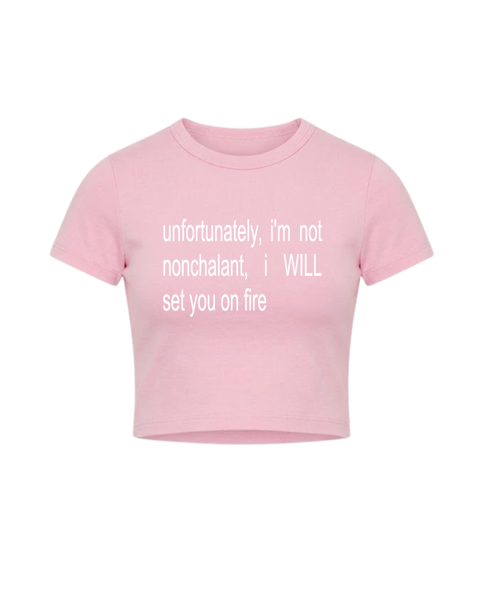NOT NONCHALANT BABY TEE