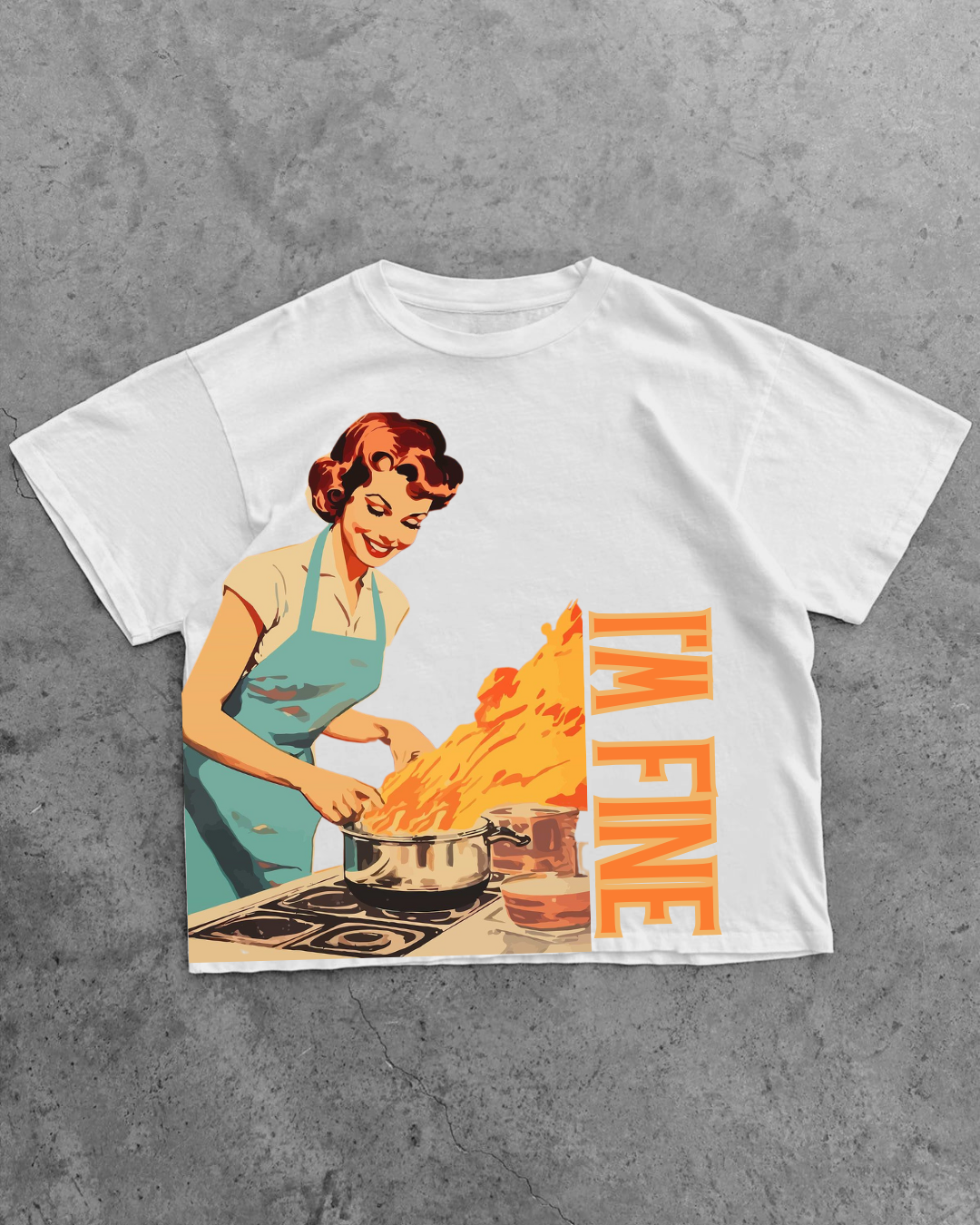 I'M FINE T-SHIRT