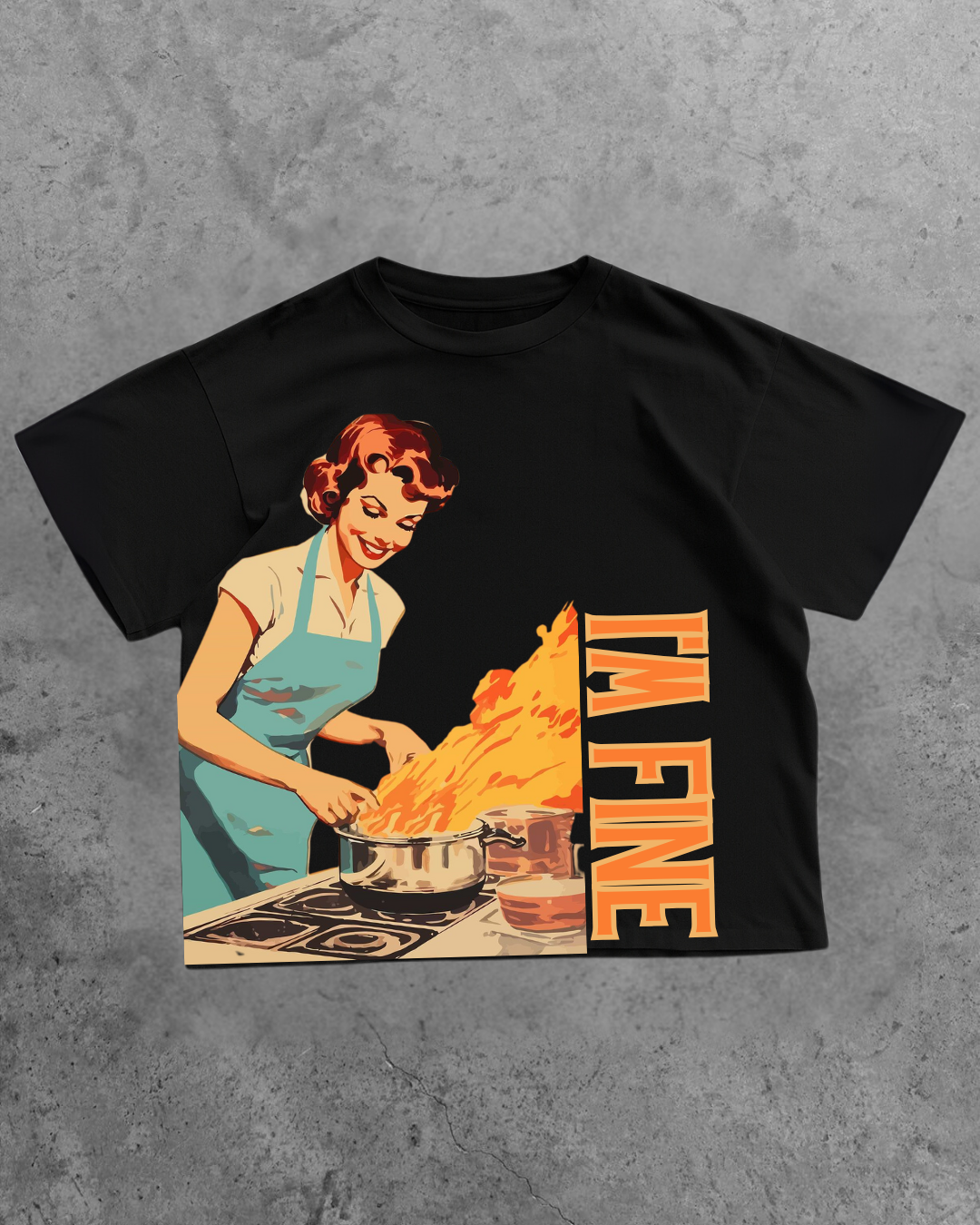 I'M FINE T-SHIRT