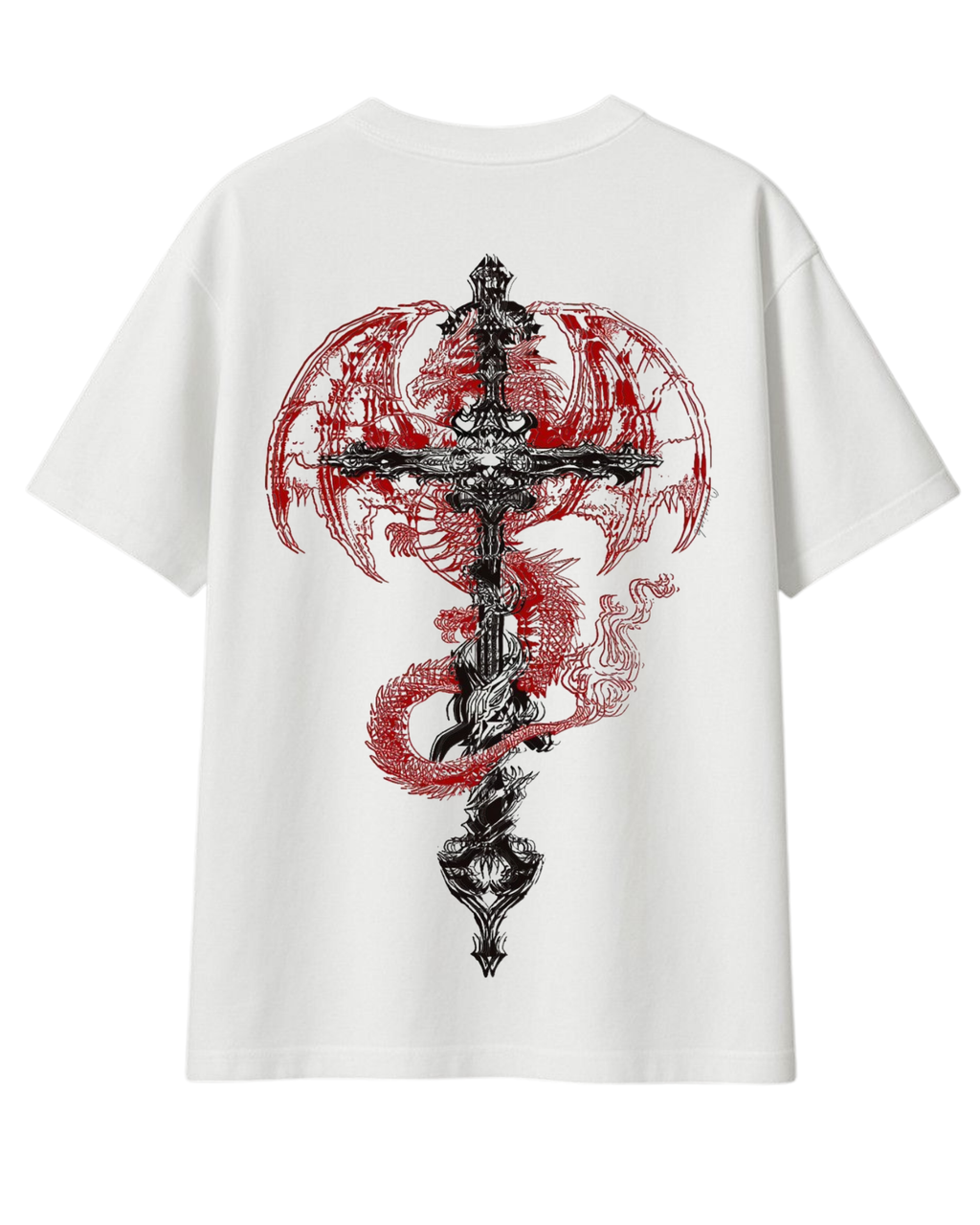 DRAGON CROSS T-SHIRT