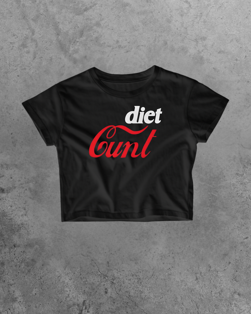 DIET CUNT BABY TEE