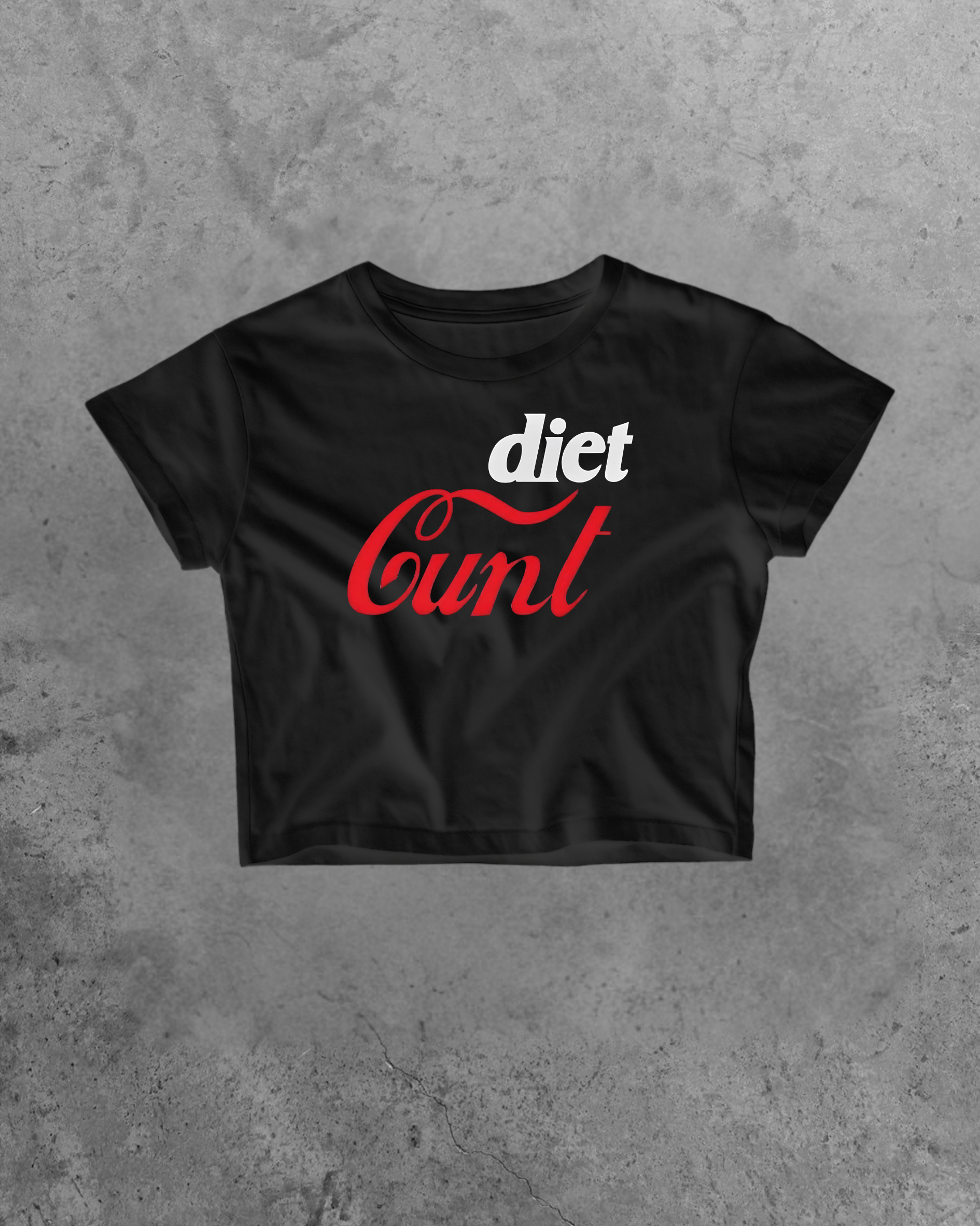 DIET CUNT BABY TEE