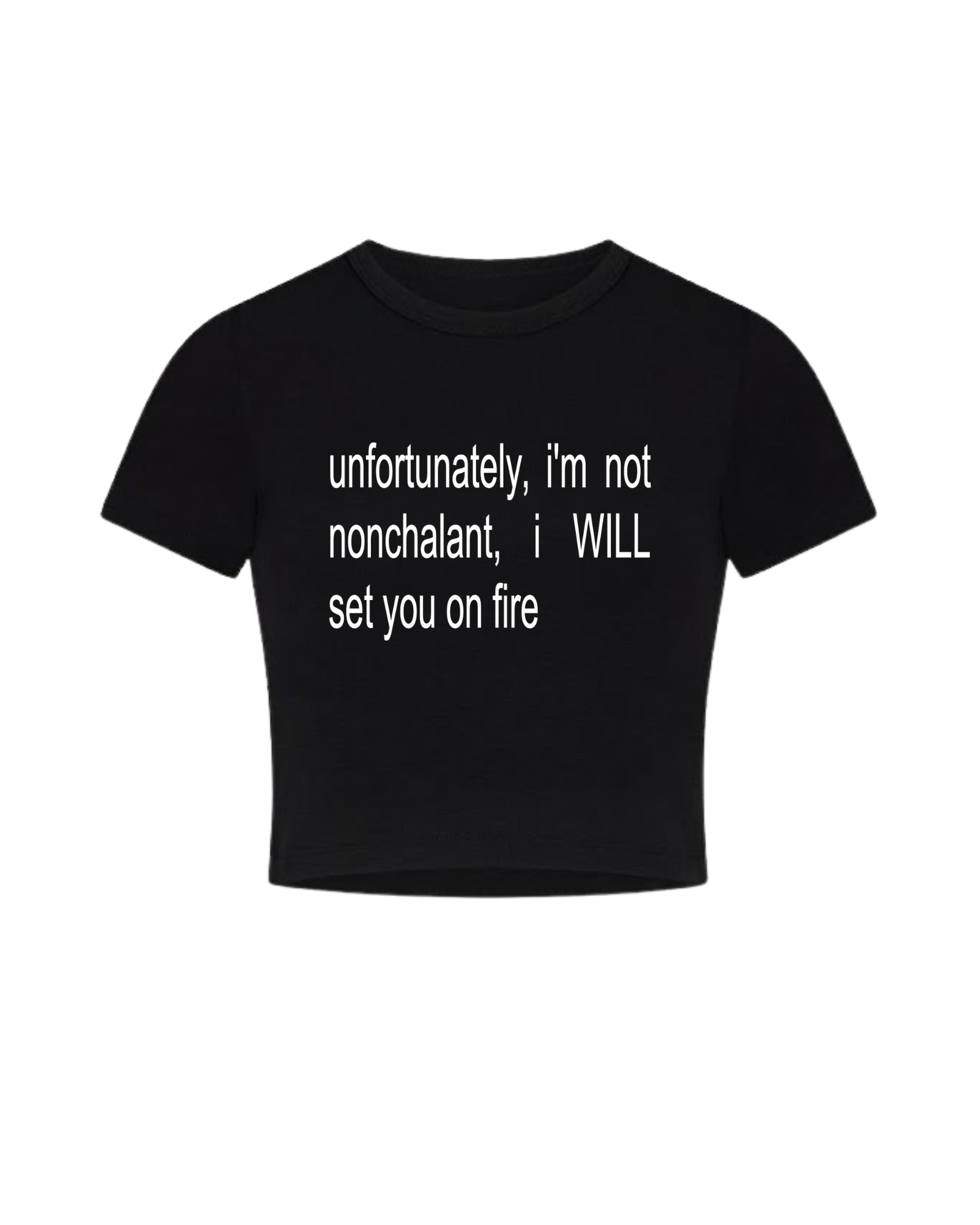 NOT NONCHALANT BABY TEE
