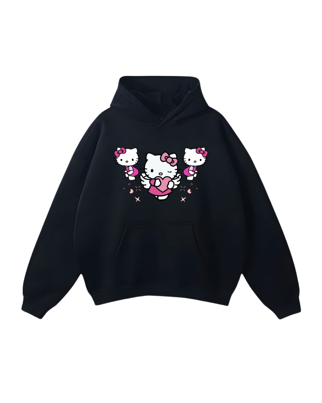 THREE KITTIES HOODIE
