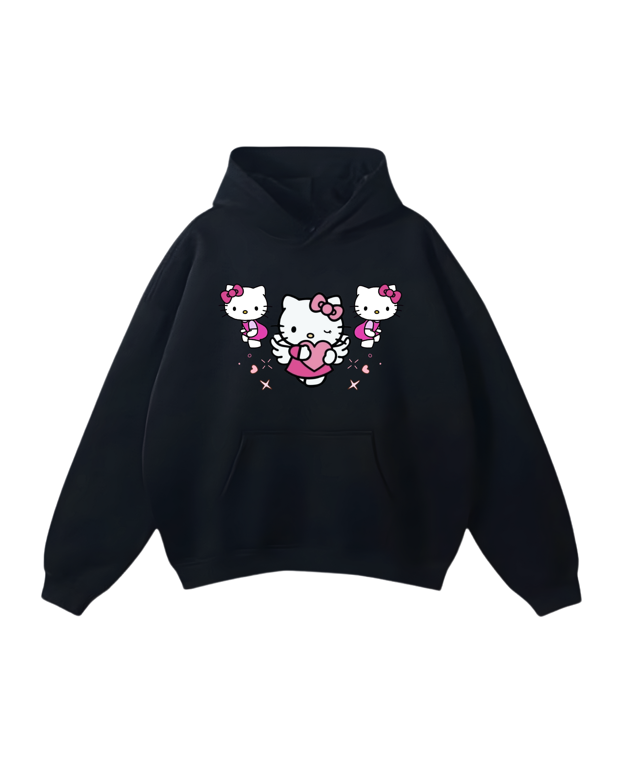 THREE KITTIES HOODIE