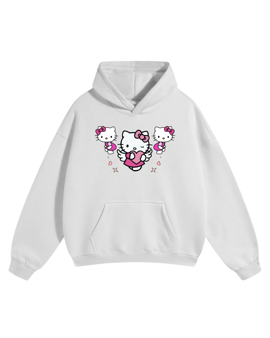 THREE KITTIES HOODIE