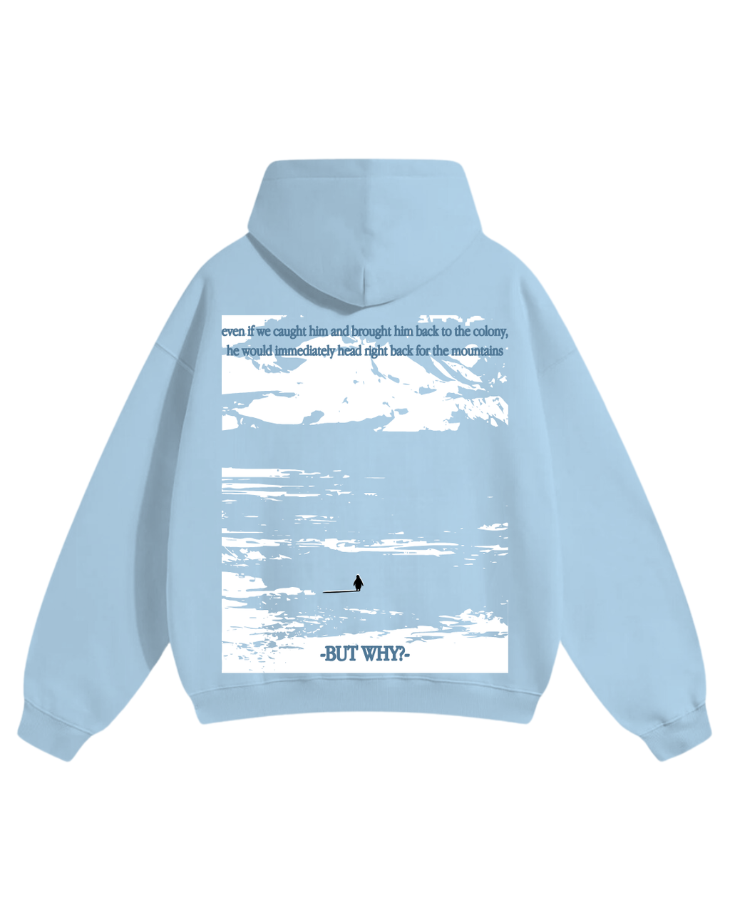 BUT WHY PENGUIN HOODIE -- LIMITED EDITION