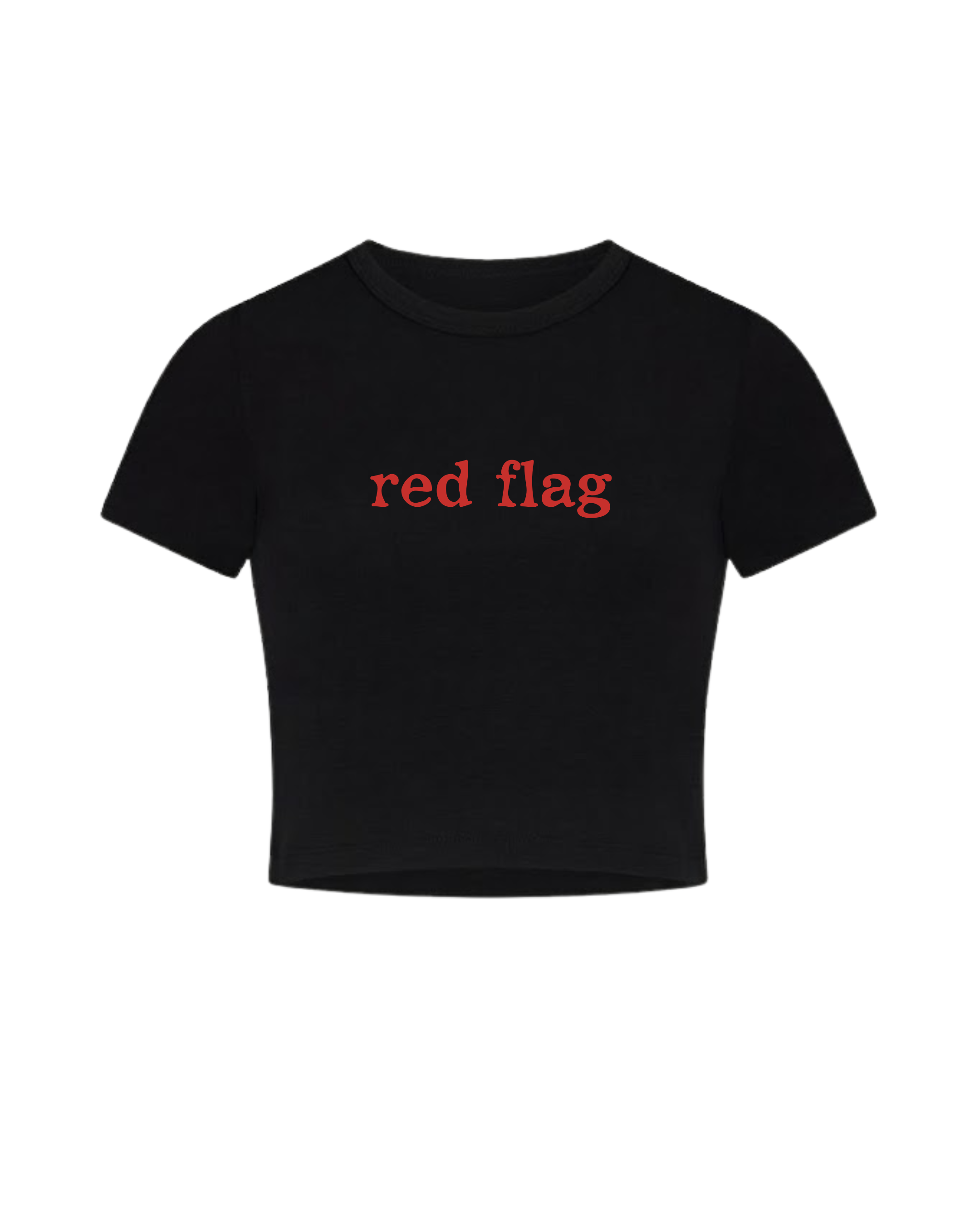RED FLAG BABY TEE